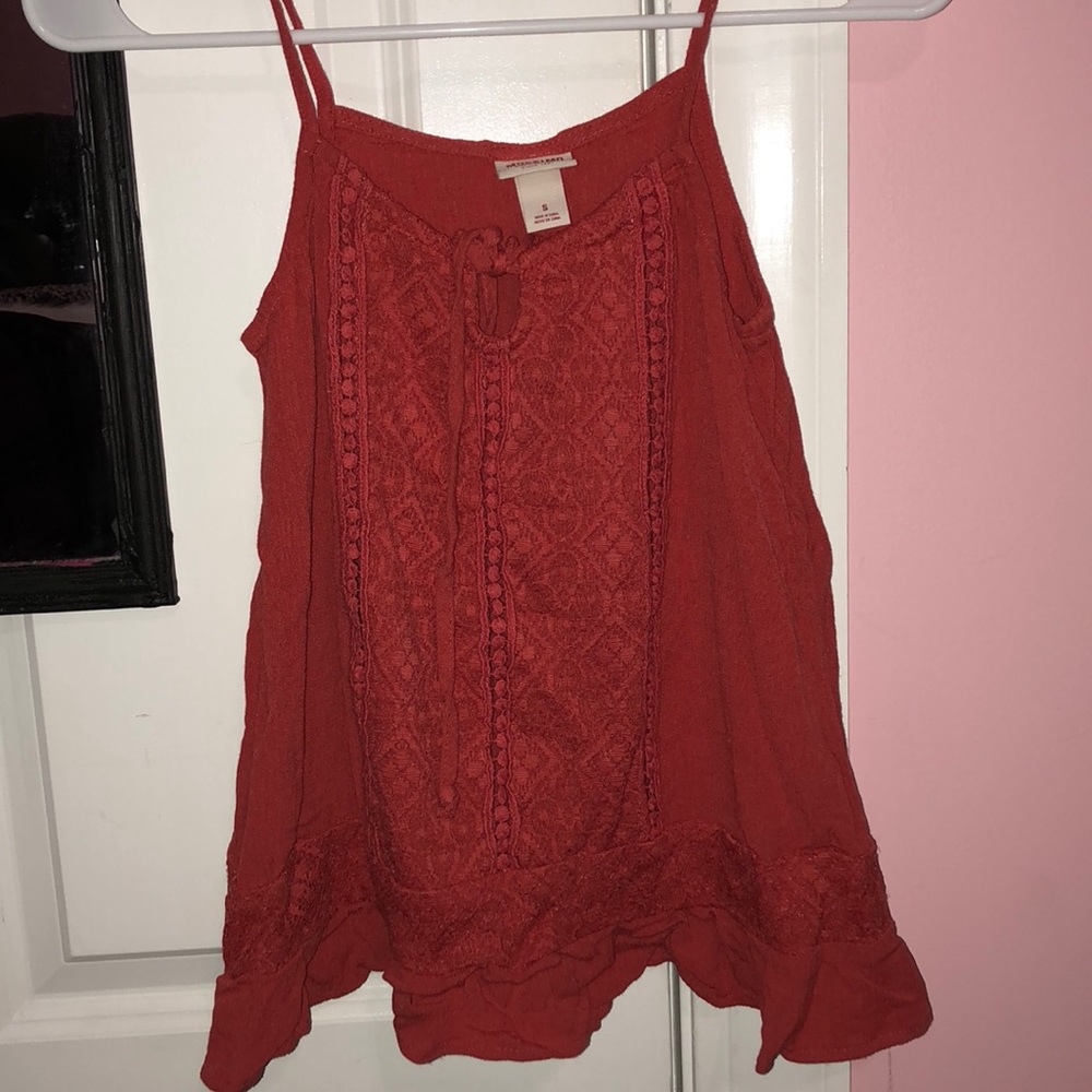 Tang top from target
